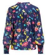 Load image into Gallery viewer, Dawn Blouse Navy Love Bug