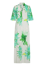 Load image into Gallery viewer, Elena Maxi Dress Soft Green Floral