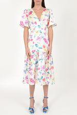 Load image into Gallery viewer, Imelda Dress Cream Love Bug