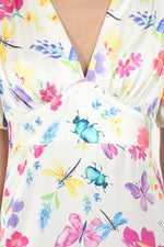 Load image into Gallery viewer, Imelda Dress Cream Love Bug