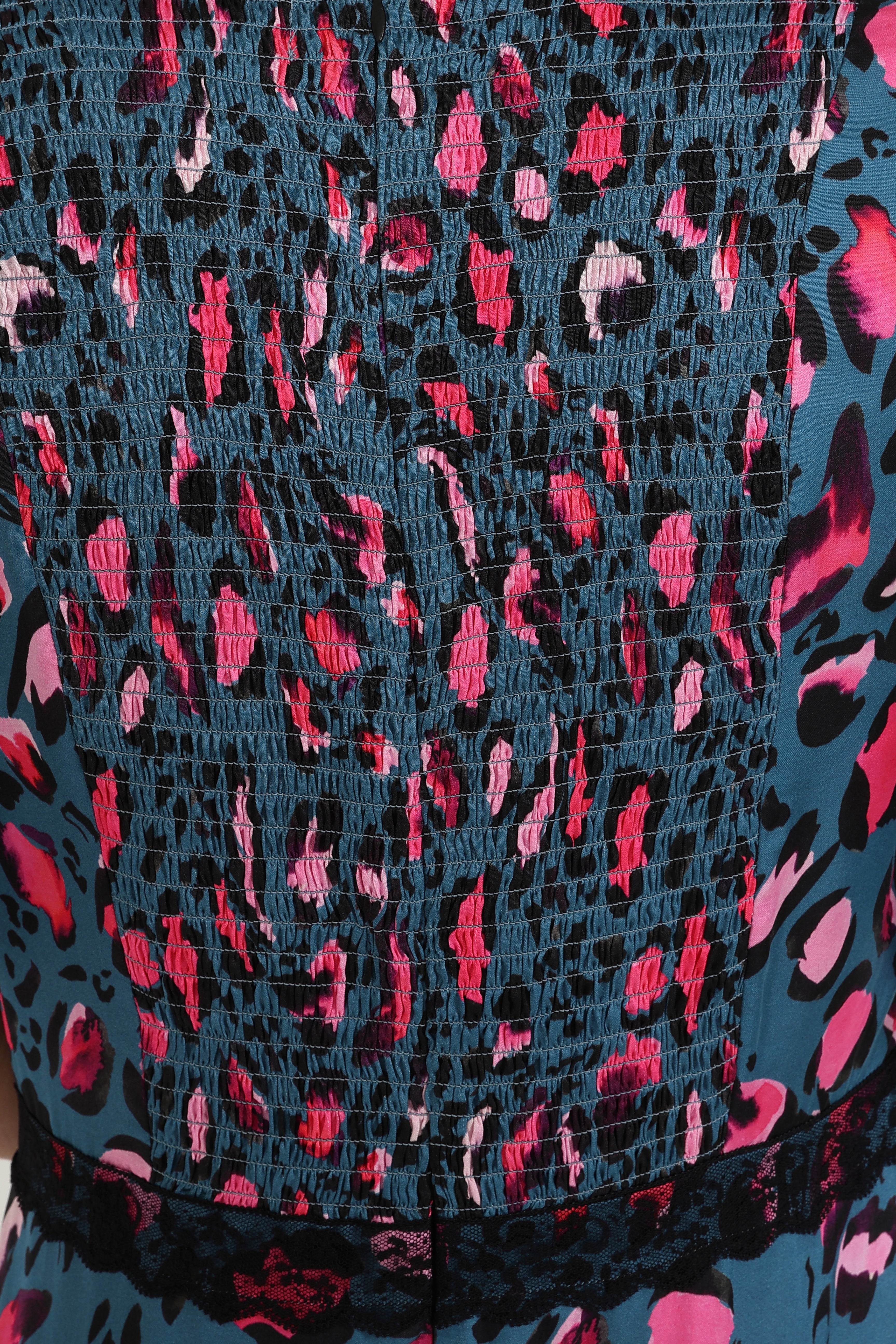 London Dress in Leopard Print - Image 8