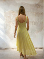 Load image into Gallery viewer, Bella Dress Ditsy Yellow