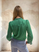 Load image into Gallery viewer, Joanne Blouse Green