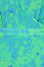 Load image into Gallery viewer, Iris Dress Green Butterfly