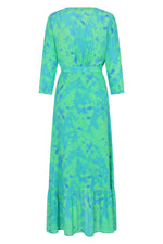 Load image into Gallery viewer, Iris Dress Green Butterfly