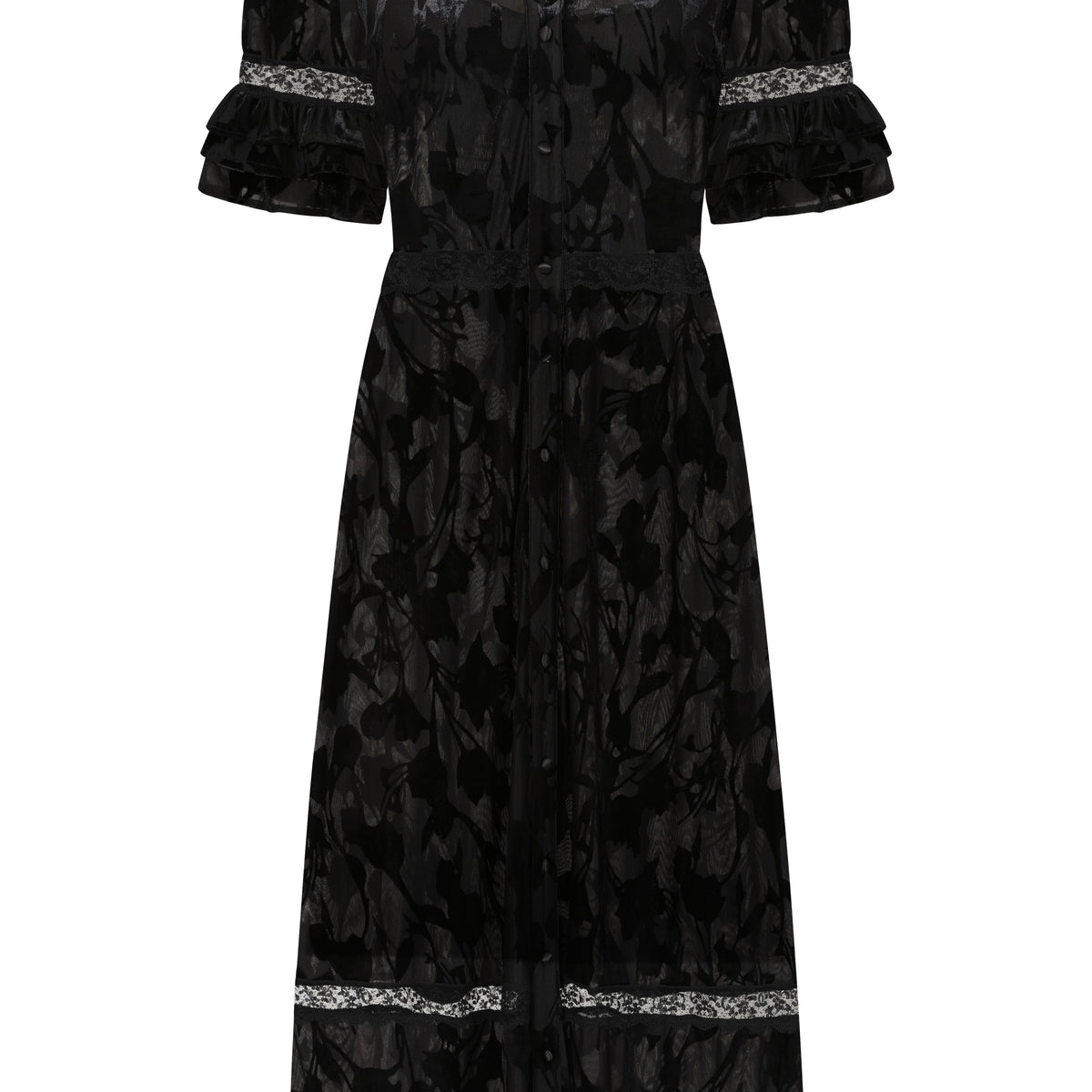 knee length dresses for ladies London Midi Dress in Black – Sirens London