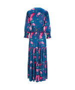 Load image into Gallery viewer, Riri Dress Dark Blue Fish