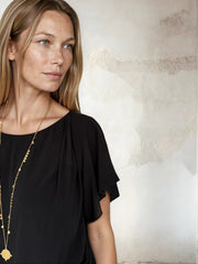 Berry Blouse Black