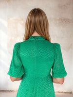 Load image into Gallery viewer, Elena Dress Green Leopard
