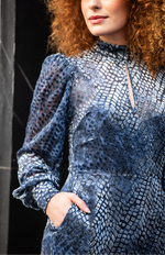 Load image into Gallery viewer, Paris Dress in Navy
