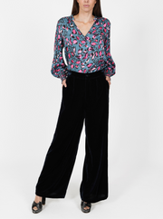 Dawn Blouse in Leopard Print