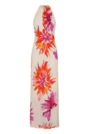 Camila Halter Neck Pink Flower