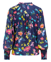 Dawn Blouse Navy Love Bug