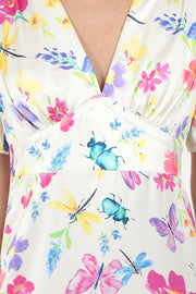 Imelda Dress Cream Love Bug