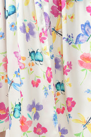 Imelda Dress Cream Love Bug