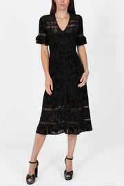 London Midi Dress in Black