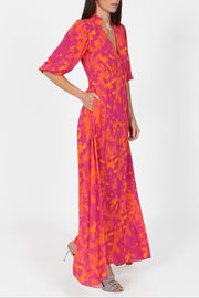 Elena Pink Butterfly Print