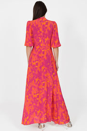 Elena Pink Butterfly Print