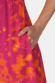 Elena Pink Butterfly Print