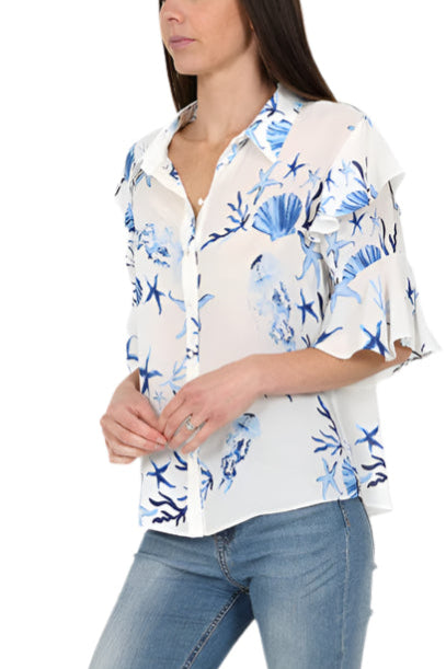 Peonie Blouse Oceania