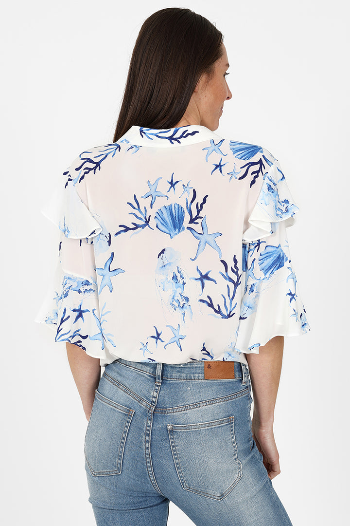 Peonie Blouse Oceania