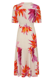 Imelda Dress Pink Flowers