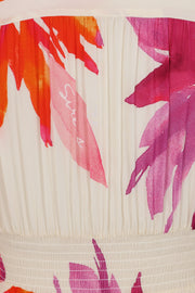 Imelda Dress Pink Flowers