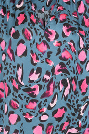 Dawn Blouse in Leopard Print