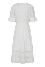 London Midi Dress White Picard
