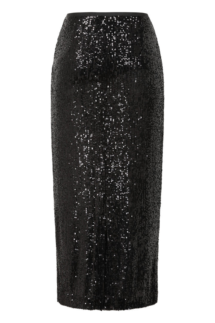 Madrid Skirt Sequin in Black