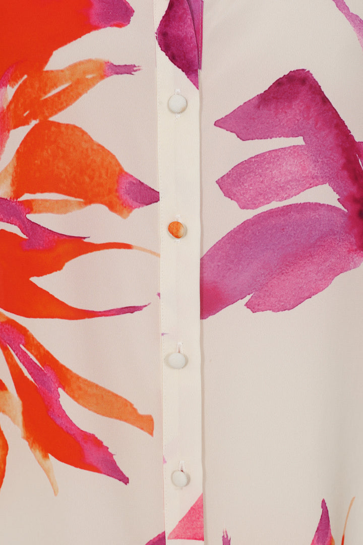 Peonie Blouse Pink Floral