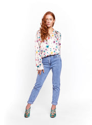Billie Shirt  Ecru Starfish