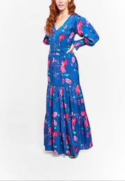 Riri Dress Dark Blue Fish