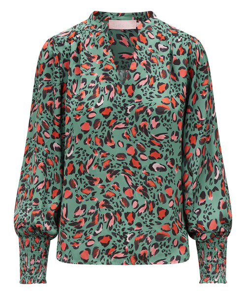 Load image into Gallery viewer, Dawn Blouse Light Green
