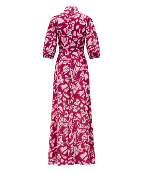 Load image into Gallery viewer, Elena Maxi Dress in Pink
